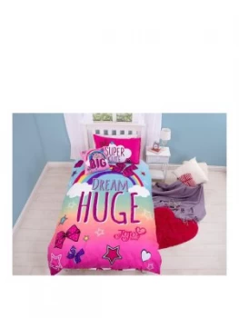 image of Jo Jo Siwa Jo Jo Cute Single Duvet Cover Set