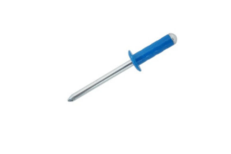 Image of Jrp Riveting Products 4.8 X 15mm Aluminium, Steel Dome Head Rivets - Jrpclasdm4815Sb - Box Of 500