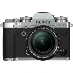 image of Fujifilm X-T3 18-55 R lens Silver Body