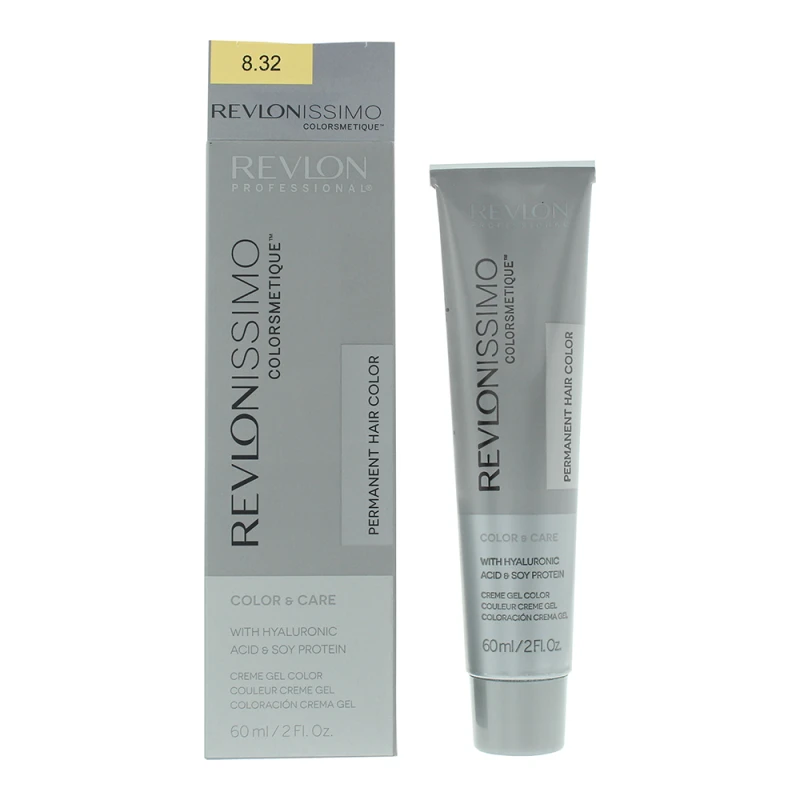 Image of Revlon Revlonissimo Colorsmetique 8.32 Light Golden Pearl Blonde Hair Colour 60m