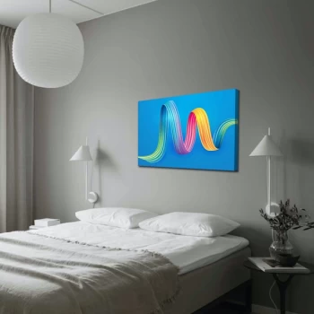 Image of 70100ABSC - 001 Multicolor Decorative Canvas Painting