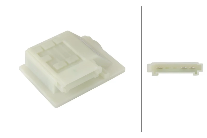 Image of HELLA Blower motor resistor HELLA 9ml 366 410-611