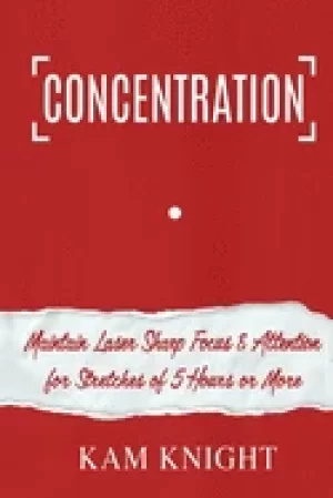 Image of concentration maintain laser sharp focus and attention for stretches of 5 h