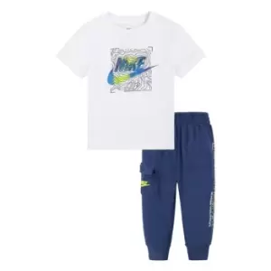 Image of Nike Elevate Tee Set Bb99 - Blue