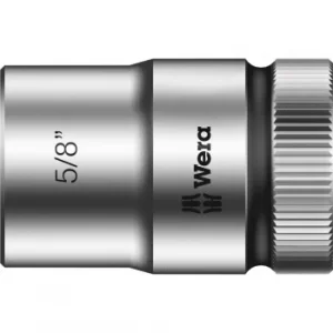 image of Wera 8790 HMC Zyklop 1/2" Drive Hexagon Socket Imperial 1/2" 5/8"