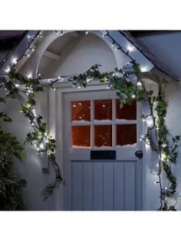 image of Noma Connectable String Indoor/Outdoor Christmas Lights With 100 White Twinkling Leds