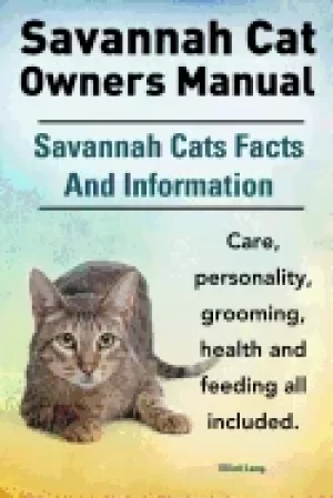 Image of savannah cat owners manual savannah cats facts and information savannah cat