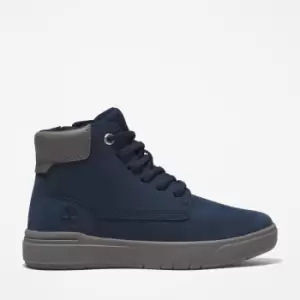 image of Timberland Seneca Bay High-top Trainer For Youth In Navy Dark Blue Kids, Size 1