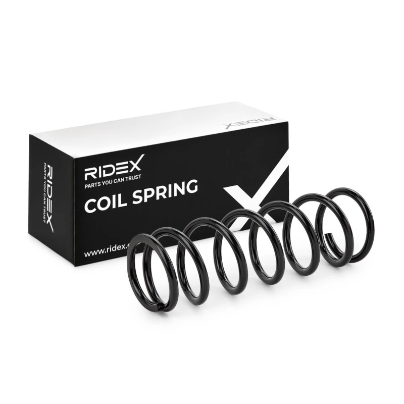 Image of RIDEX 188C2148 Coil spring Rear Axle Coil Spring (188)