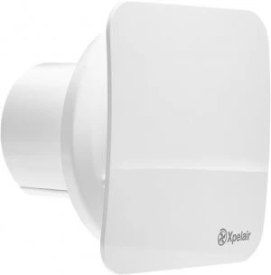 image of Xpelair 4" Square Simply Silent Extractor Fan with Timer