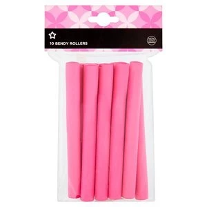 image of Superdrug Bendy Rollers X10