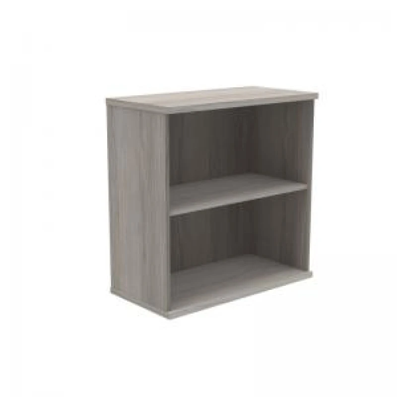 Image of Astin Bookcase 1 Shelf 800x400x816mm Alaskan Grey Oak KF823841