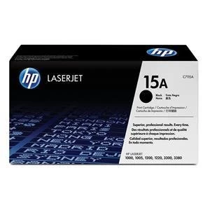 Image of HP 15A Black Laser Toner Ink Cartridge