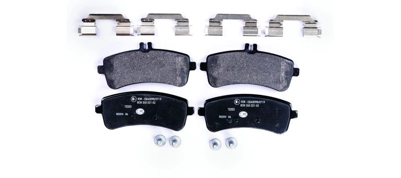 Image of HELLA Brake pad set HELLA 8DB 355 021-521