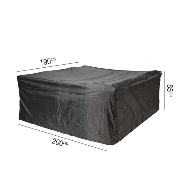 image of Aerocover Garden Set Rectangle Cover Grey