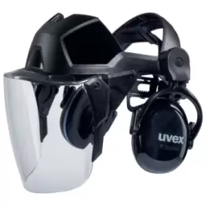 Image of Uvex Clear Flip Up PC Face Shield, Resistant To High Speed Particles