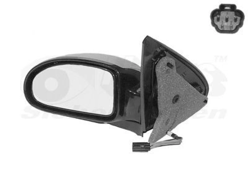 Image of VAN WEZEL Wing mirror VAN WEZEL 1858817
