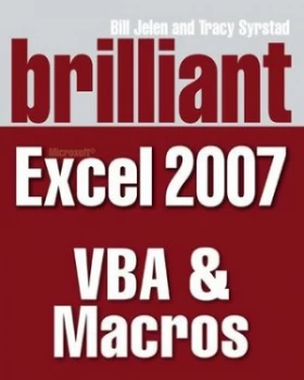 Image of Brilliant Microsoft Excel 2007 by Bill Jelen Paperback