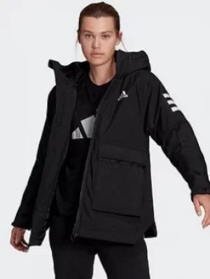 Image of adidas Utilitas Insulated Jacket, Black Size XL Women