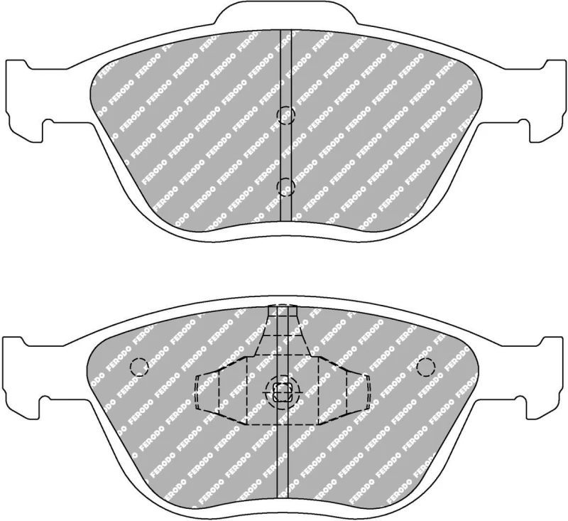 Image of FERODO RACING Brake pad set FERODO RACING FCP1568R