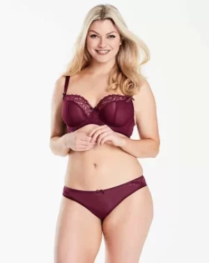 image of Curvy Kate Ellace Mulberry Balcony Bra