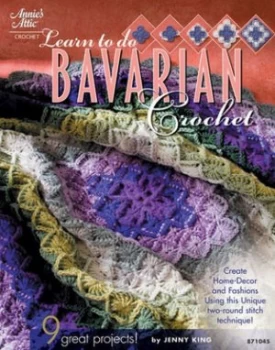 Image of Learn to Do Bavarian Crochet by Jenny King Book
