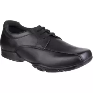 Image of Hush Puppies Boys Vincente Senior Leather Smart School Shoes UK Size 4 (US 4.5, EU 20)