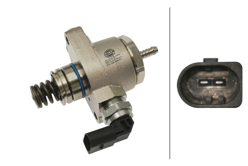 Image of HELLA High pressure fuel pump HELLA 8TH 358 345-111