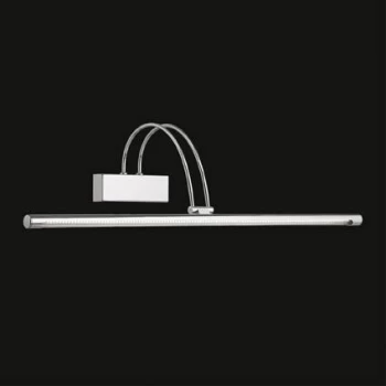 image of Bow LED Large Picture Wall Light Nickel