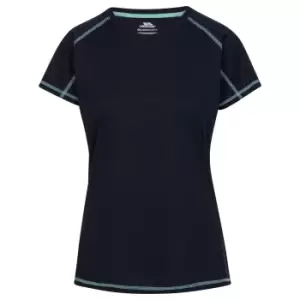 Image of Trespass Womens/Ladies Viktoria Active T-Shirt (3XL) (Navy)