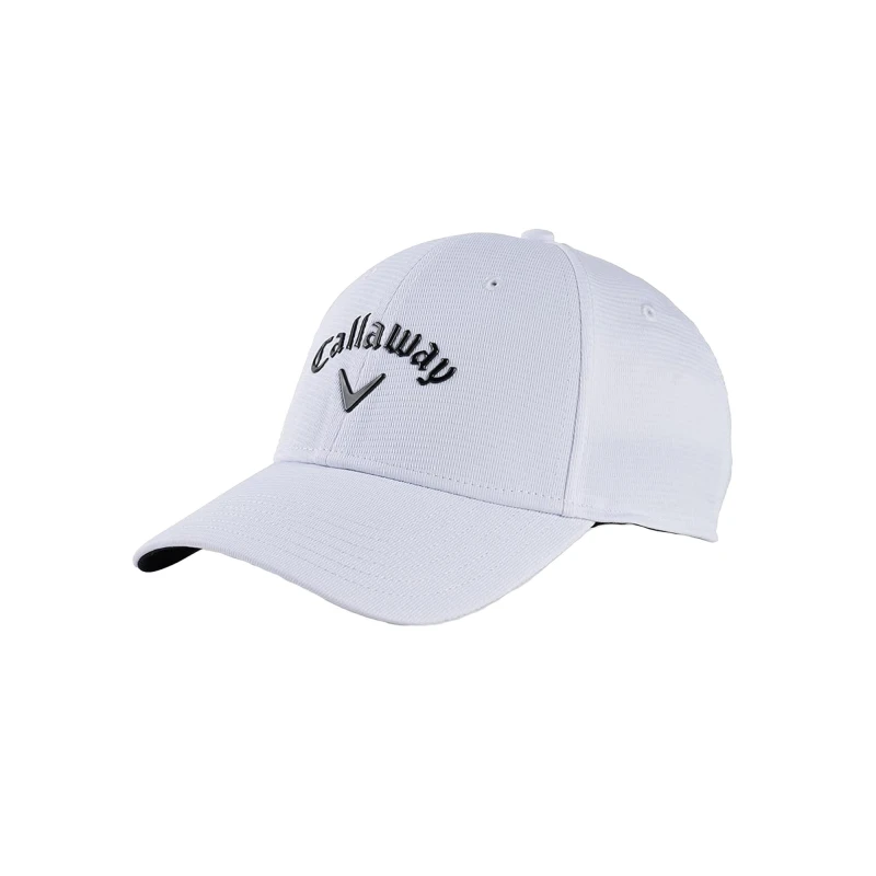 Image of Callaway Callaway Men Logo Baseball Cap in White White One Size Male 5063300166499