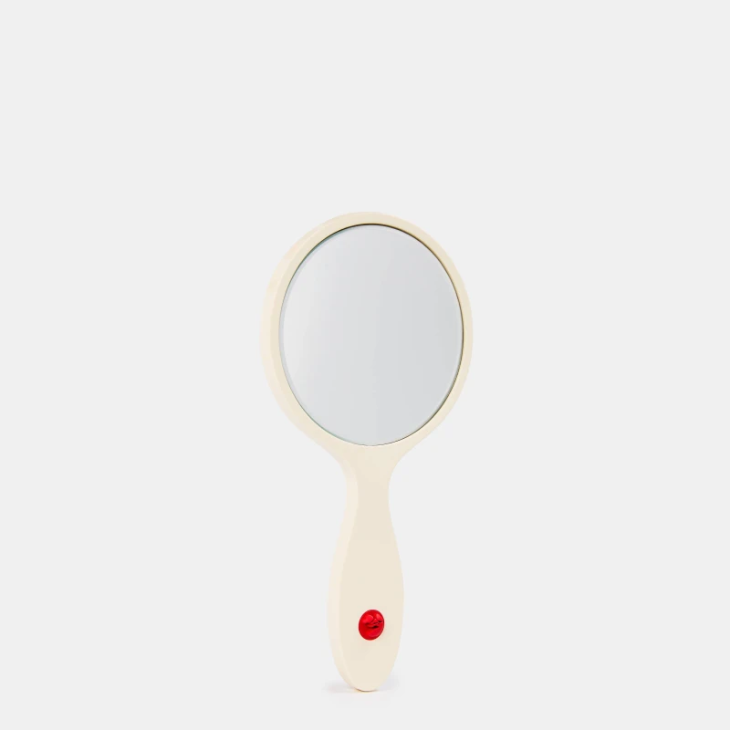 Image of Off White Makeup Mirror Creme/Red unisex One Size
