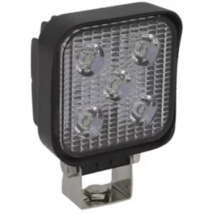 image of Sealey LED2S Mini Square Work Light with Mounting Bracket 15W LED