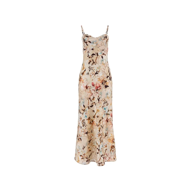 Image of Guess Womens dress Guess Tullia Slip Dress Noir Female S