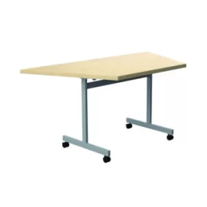 Image of Jemini Trap Tilt Table 1600x800x720mm Maple/Silver KF822561