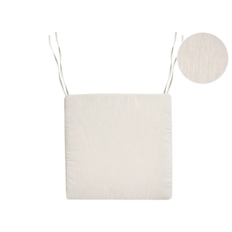 Image of Beliani Garden Chair Cushion Sassari Premium 46 X 46cm Light Beige