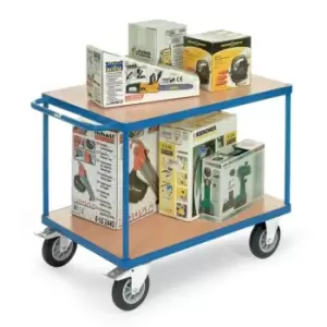 Image of Slingsby Fetra Heavy Duty Laminated Wood Shelf Trolleys, Platform L x W - 1000 x