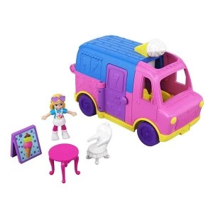 Image of Polly Pocket Pollyville Ice Cream Truck