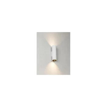 image of Faro Stan - Up Down Wall Light White 2x GU10