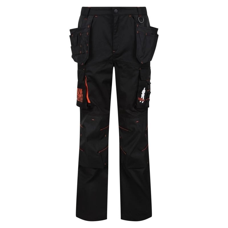Image of Regatta Mens Durable Work Trousers Black male 34W R