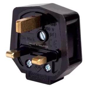 Image of MK PF133BLK Duraplug 13A Fused Black