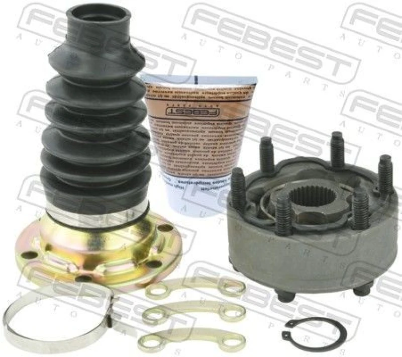 Image of FEBEST 1211-IX35SHA Drive Shaft Coupler transmission sided, Ø: 86mm Joint,propeller shaft (1427)