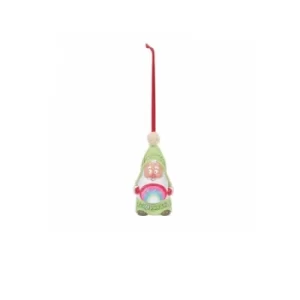 image of Snow Gnome Believe Hanging Ornament