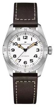 Image of Hamilton H70225510 Khaki Field Expedition Auto (37mm) White Watch