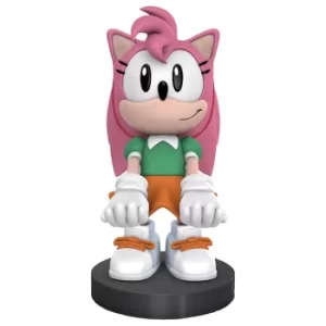 image of Cable Guys Sega Sonic The Hedgehog Amy Rose Controller and Smartphone Stand