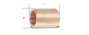 Image of Beta Tools 926 BA24 Spark-Proof 3/4" Drive Bi-Hex Socket 24mm 009260824