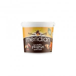 image of Meridian Natural Smooth Peanut Butter - No Added Sugar and Salt - 1000g