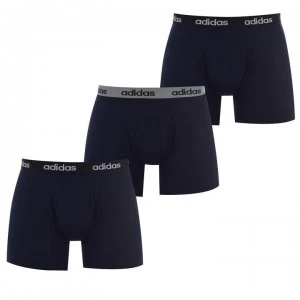 Image of adidas Mens Essentials Climalite Brief 3 Pack - Blue