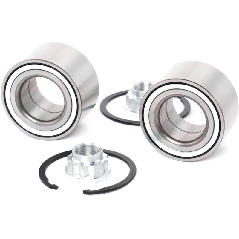 Image of RIDEX 654W1045 Wheel bearing kit Front axle both sides, Contains two wheel bearing sets Wheel Bearing Kit (654)