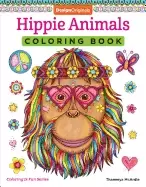 image of hippie animals coloring book 32 groovy totally chill animal designs from th